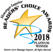 messenger-inquirer readers' choice awards 2018 platinum winner