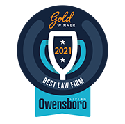 Gold Winner | 2021 | Best Law Firm Owensboro