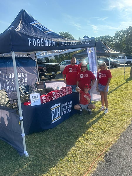 Foreman Watson Holtrey, LLP - Football Game Event
